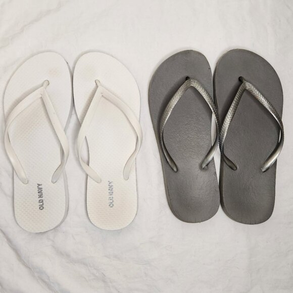 2 Pairs Flip Flop Sandals - Picture 2 of 3